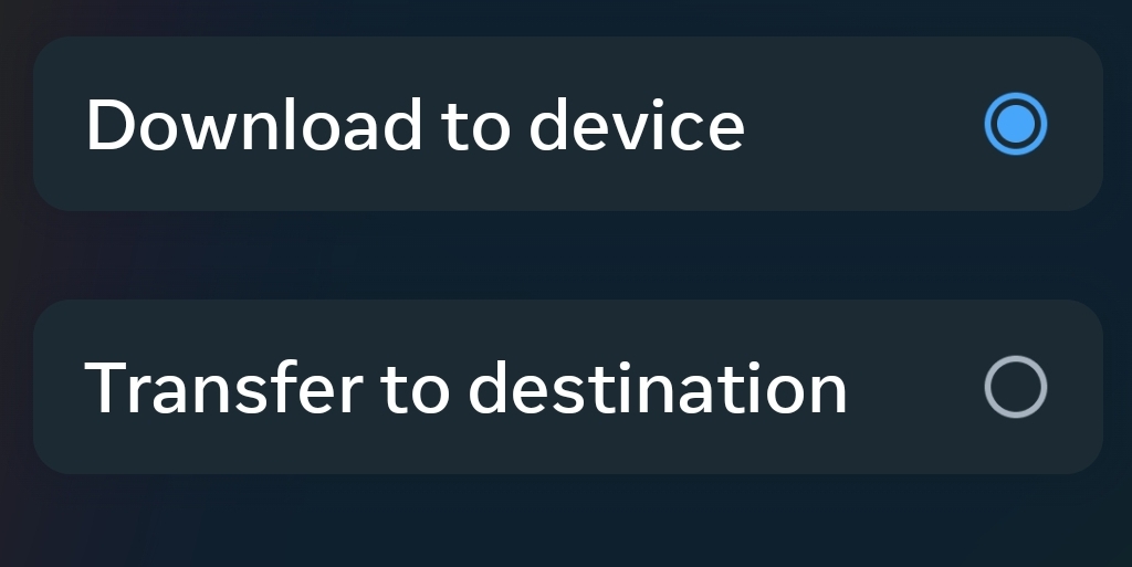 to device